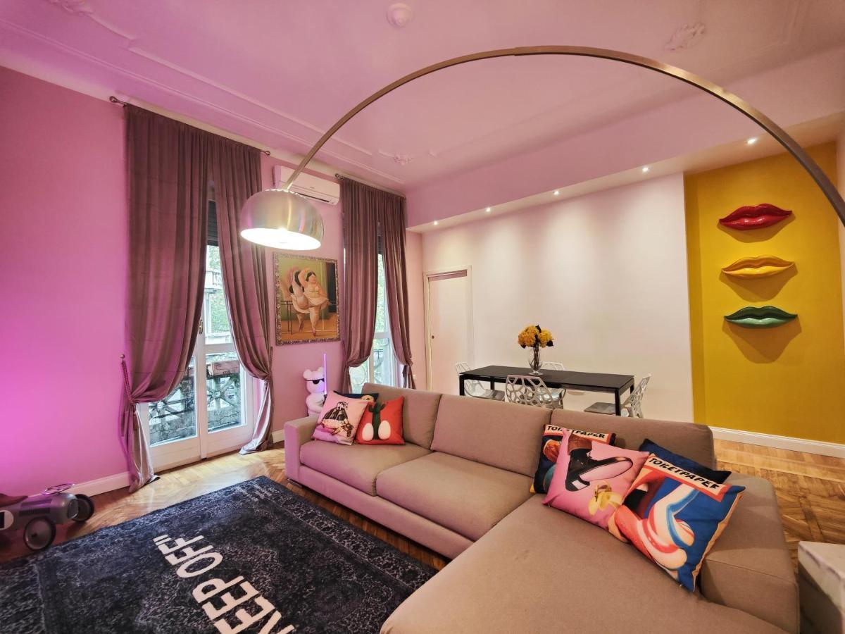Designed Pop Apartment 2 Bedrooms, 2 Baths In Milan Center - Wifi, Ac, Steps From Subway M1 And M2, Central Station And Airport Connected Exterior photo